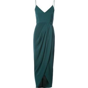 Shona Joy core cocktail dress in Seaweed
